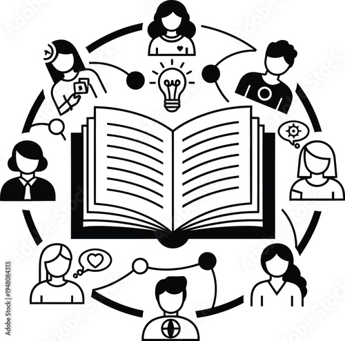 education and communication concept