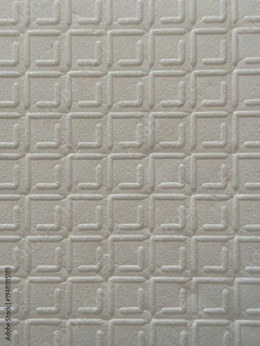 Wallpaper Mural Close-up texture of a foamed polyurethane play mat inside a baby playpen. Torontodigital.ca