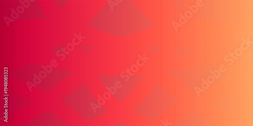 Abstract Red and Orange Gradient Background with Intertwined Curved Lines. vector illustration