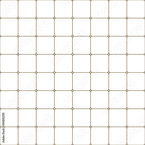 Stained-glass-style seamless grid pattern background with swatch