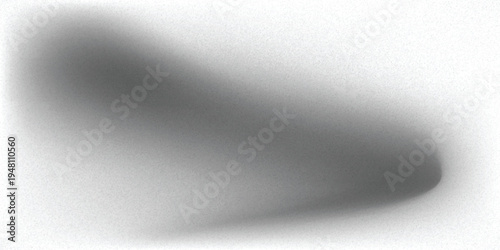 Grey gradient grain texture background gray black white monochrome smooth grainy backdrop design copy space