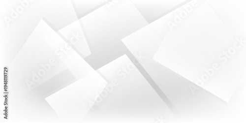 Seamless architecture geometry tech modern abstract background White texture of soft woven leather background. squares in bright light with