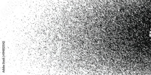 Noise grain background, pointillism dots gradient or dotwork pattern, vector stipple effect. Grain noise halftone or grainy texture or dotwork grain noise