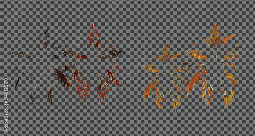 Glitch art image with pixelated patterns and colorful distortion