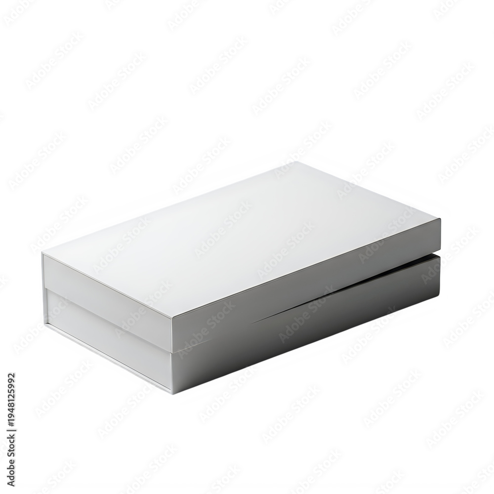 Naklejka premium A white rectangular object with a vent on the side