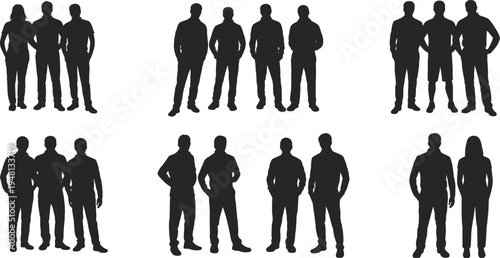 Flat vector illustration of colorful office scissors featuring various handle designs for school supplies, crafting tools, and student stationery icons.