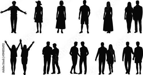 Set of cute monster cartoon characters featuring colorful friendly aliens and multi-eyed creatures for kids' education, stickers, and playful mascot design.