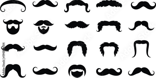 Set of diverse business people cartoon characters featuring professional men and women in suits and office attire for corporate work and team icons.