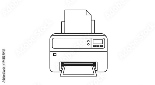 Printer Office Machine Device.