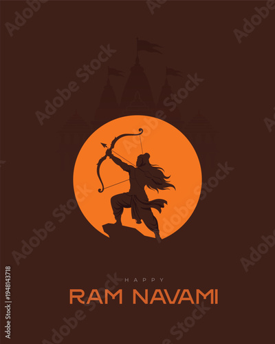 Happy Ram Navami Social Media Post, Web Banner , Story , Status , Print 
