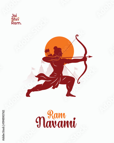 Happy Ram Navami Social Media Post, Web Banner , Story , Status , Print 