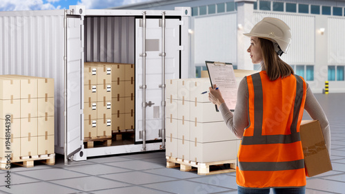 Cargo handling. Warehouse i...