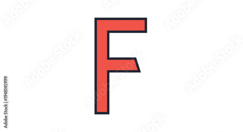 Large Red Letter F Symbol. Free Download Large Red Letter F Symbol. - GFXLoad