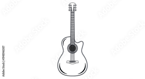Acoustic Guitar Instrument Music.