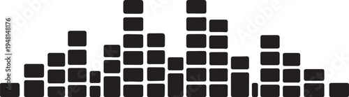 Audio Equalizer Bars Sound Control Icon