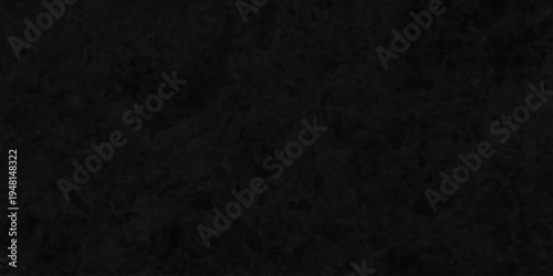 Distressed rough black cracked wall slate texture wall grunge backdrop smoke background. Stone concrete texture anthracite panorama. Old vintage charcoal night dark black stucco design.