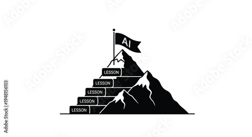 climbing mountain success with ai technology