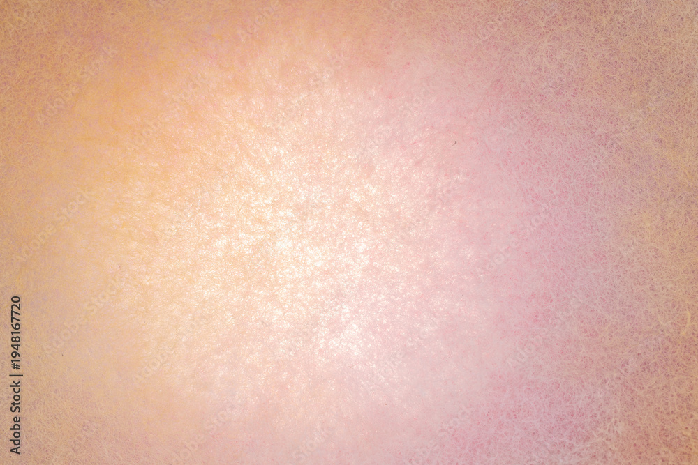 Fototapeta premium Soft pink fiber texture background with warm pastel gradient