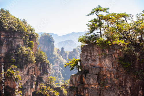 Foto Avatar mountains in Zhangjiajie, China