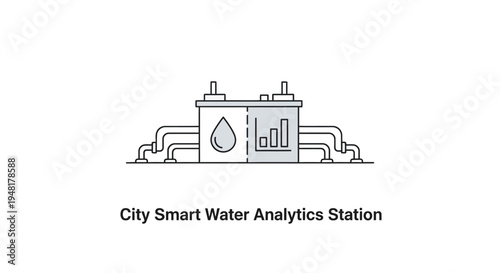 City Smart Water Analytics Station System.