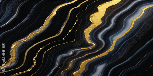 Seamless geometric wave pattern with an abstract textile texture and light blue striped fabric design for a decorative vector wallpaper backdrop