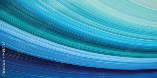 A vibrant blue abstract wallpaper featuring a digital wave pattern with flowing light lines and motion blur for a modern business backdrop design