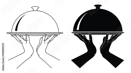 A comparative analysis of serving dishes with lids: a study of two distinct visual representations