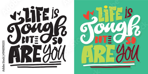 Trendy hand drawn doodle lettering quote. Lettering for t-shirt design, mug print, bag print, clothes fashion. 100% hand drawn vector image.