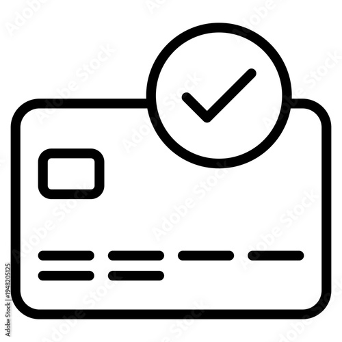 Payment Verified  Icon Element For Design
