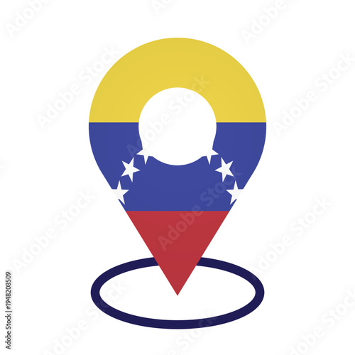 Venezuela Flag Map Pin Location Icon Vector Set Free Download Venezuela Flag Map Pin Location Icon Vector Set - GFXLoad