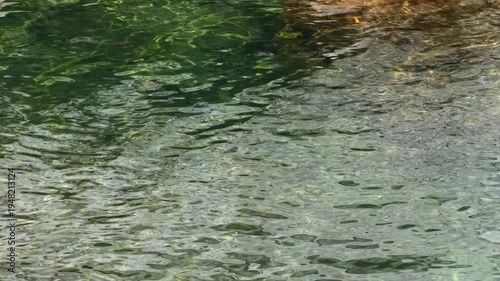 清流の水面の揺らぎ1