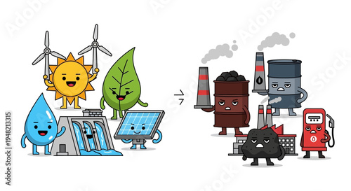 Renewable Energy Sources vs