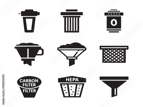 Intuitive filter system set for beautiful data organization visuals