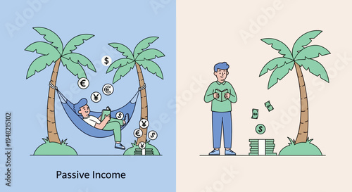 Relaxing Tropical Lifestyle Passive Income and Wealth Creation for Financial Freedom