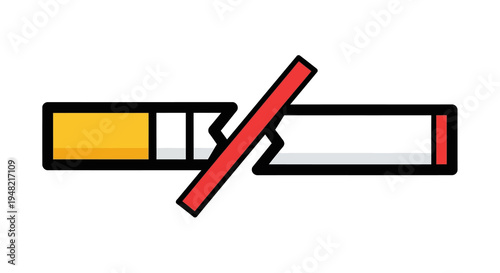 No Smoking Sign - A Symbol Indicating Smoking Is Prohibited in Public Areas