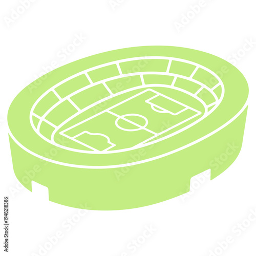 Creative Soccer Ball Logo Vector, Modern Football Icon Design for Sport Brand. Soccer Stadium Vector, Dynamic Soccer Player Kick Silhouette Vector, Sports Logo Design, Modern Football Logo Design Vect