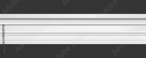 Classic Decorative Wall and Ceiling Molding Set – Elegant Crown Molding, Baseboard, and Architectural Trim Vector Collection