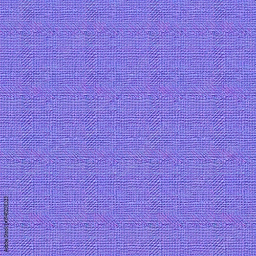  Fabric Normal Map Texture, Seamless Woven Textile Background for 3D Design