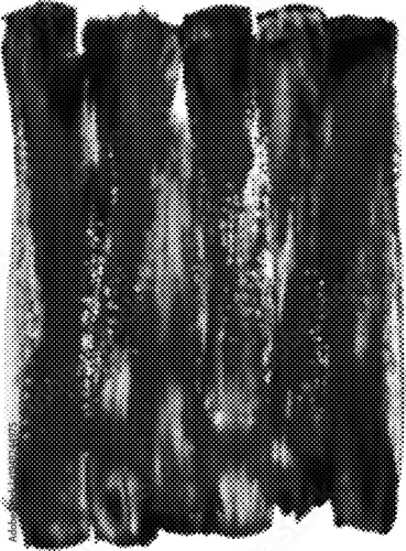 vintage halftone ink texture background vector illustration