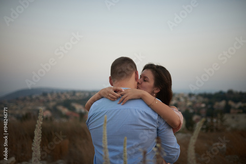 A married couple together, a love story