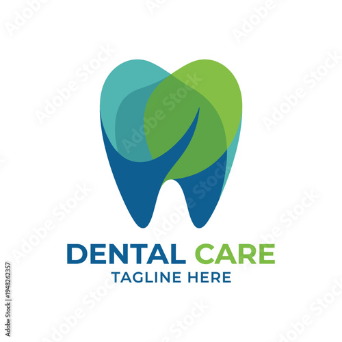The image features a clean and modern dental care logo, emphasizing the importance of oral hygiene and health, combining aesthetic appeal with a professional, trustworthy presence.