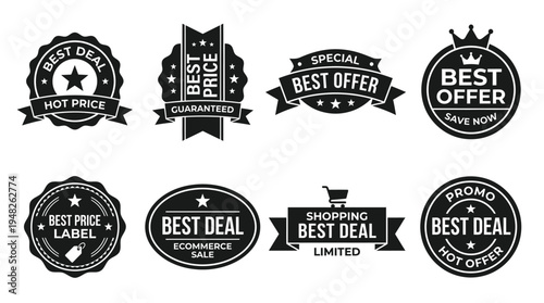Best Deal Badges Highlight Prices, Offers, Shopping Promotions