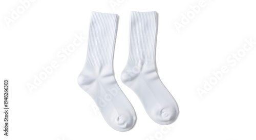 cotton socks isolated on white background