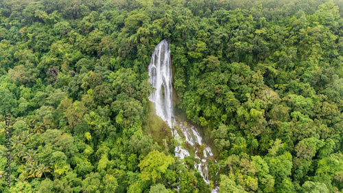 Laputi Waterfall is located in Praing Kareha Village, East Sumba. The waterfall has a height of approximately 70 meters and is situated within a dense forest