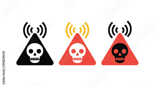 Danger Icon Warning Safety Symbol Graphic Vector