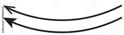 long Arrows vector set. Arrow icon collection. Set different arrows or web design EPS10