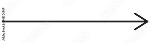 Black arrow pointing right. Arrow shape element Set ,arrow right side arrow  EPS10 