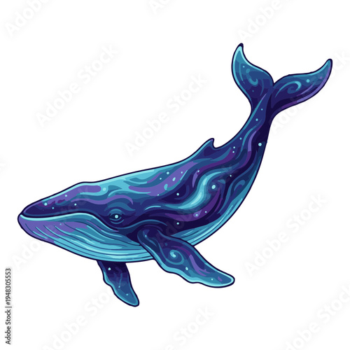 Galaxy Space Whale