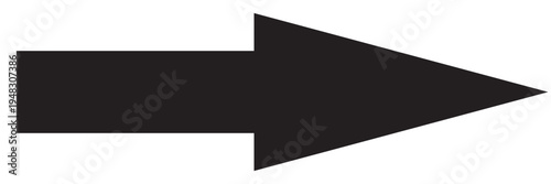Black arrow pointing right. Arrow shape element Set ,arrow right side arrow  EPS10 
