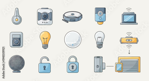 A collection of smart home device icons (1)